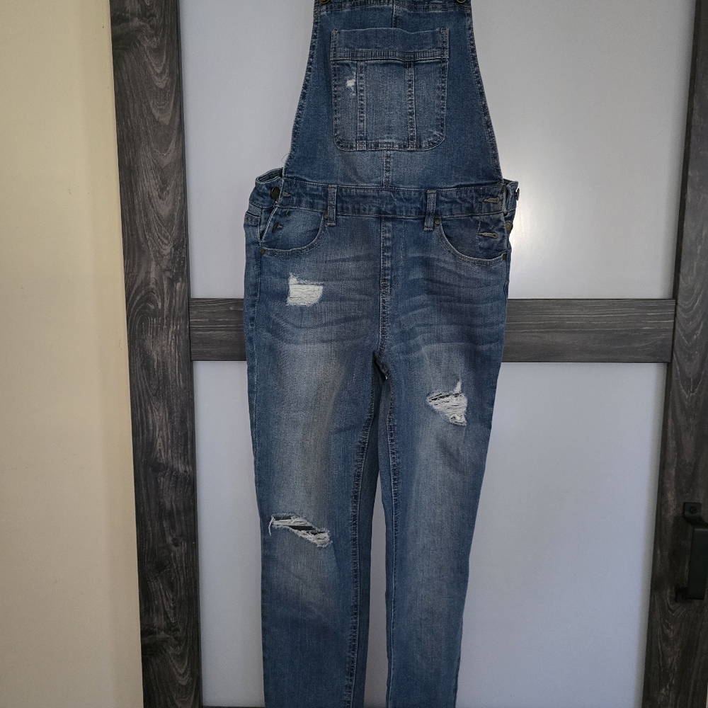 Blue Spice Denim Bib, Size 9